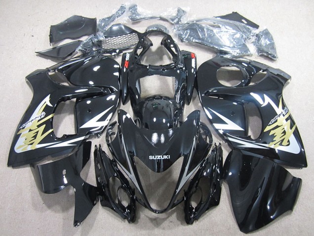 Carene Suzuki GSXR 1300 Hayabusa 08-19 - Nero Oro Decal Carene Suzuki GSXR 1300 Hayabusa 08-19 - Nero Oro Decal