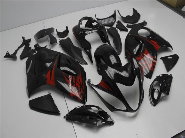 Carene Suzuki GSXR 1300 Hayabusa 08-19 - Nero Rosso Carene Suzuki GSXR 1300 Hayabusa 08-19 - Nero Rosso