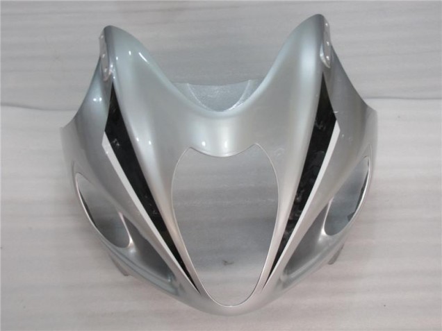 Carene Suzuki GSXR 1300 Hayabusa 96-07 - Argento Nero Carene Suzuki GSXR 1300 Hayabusa 96-07 - Argento Nero