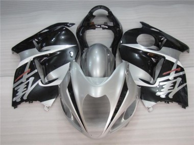 Carene Suzuki GSXR 1300 Hayabusa 96-07 - Argento Nero