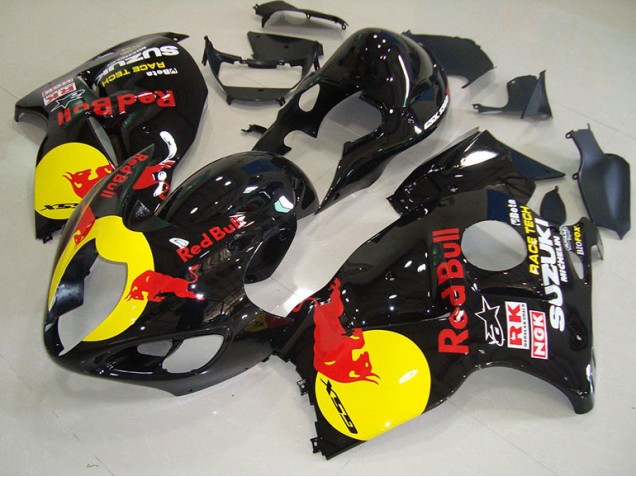 Carene Suzuki GSXR 1300 Hayabusa 96-07 - Nero Giallo Red Bull Carene Suzuki GSXR 1300 Hayabusa 96-07 - Nero Giallo Red Bull