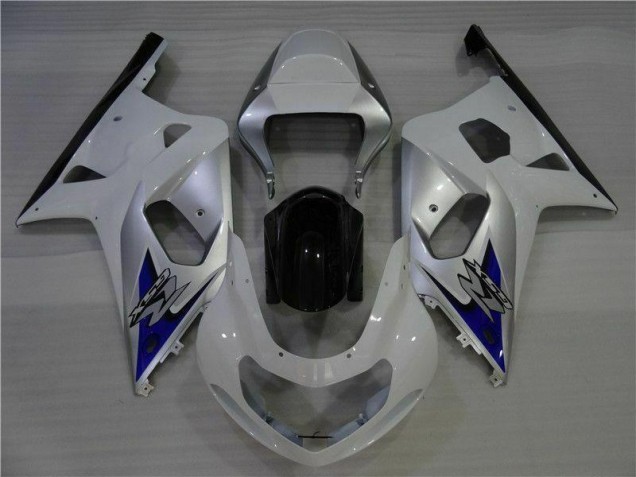Carene Suzuki GSXR 600 / 750 K1 K2 K3 01-03 - Bianco Argento Carene Suzuki GSXR 600 / 750 K1 K2 K3 01-03 - Bianco Argento