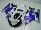 Carene Suzuki GSXR 600 / 750 K1 K2 K3 01-03 - Bianco Blu Carene Suzuki GSXR 600 / 750 K1 K2 K3 01-03 - Bianco Blu