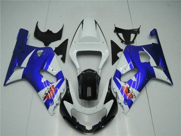 Carene Suzuki GSXR 600 / 750 K1 K2 K3 01-03 - Bianco Blu Carene Suzuki GSXR 600 / 750 K1 K2 K3 01-03 - Bianco Blu