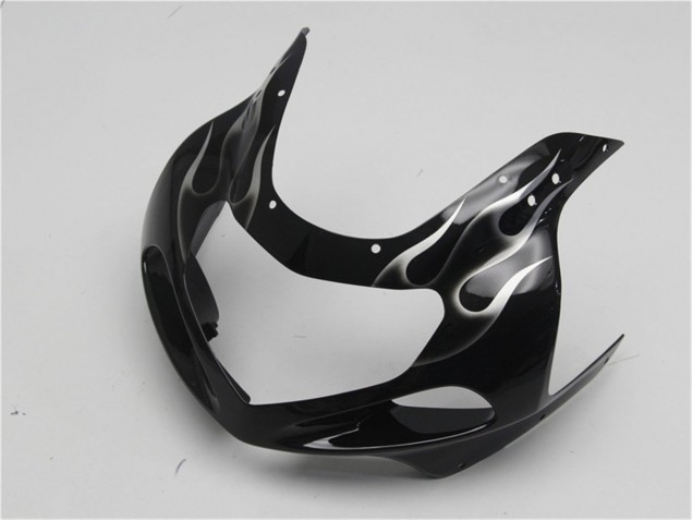 Carene Suzuki GSXR 600 / 750 K1 K2 K3 01-03 - Nero Bianco Fiamma Carene Suzuki GSXR 600 / 750 K1 K2 K3 01-03 - Nero Bianco Fiamma