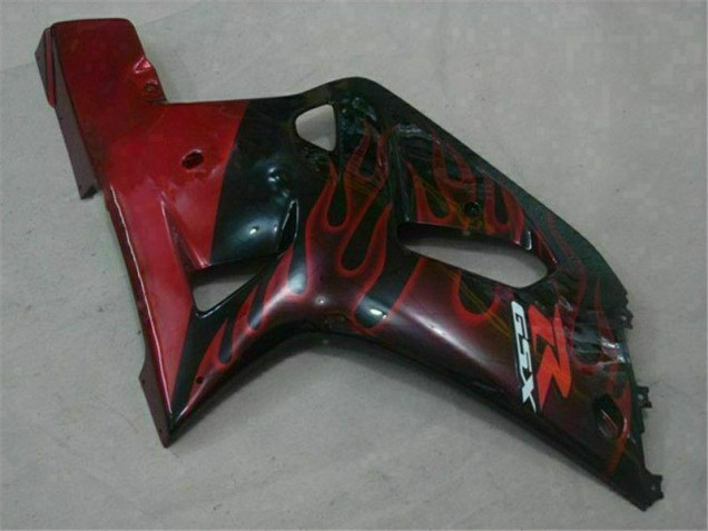 Carene Suzuki GSXR 600 / 750 K1 K2 K3 01-03 - Nero Rosso Carene Suzuki GSXR 600 / 750 K1 K2 K3 01-03 - Nero Rosso