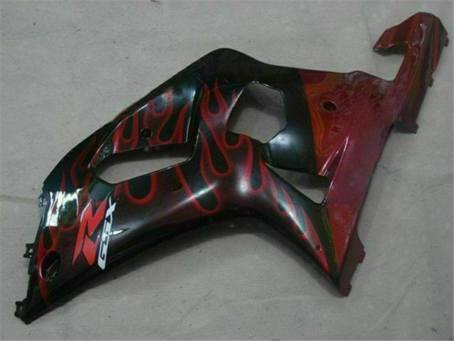 Carene Suzuki GSXR 600 / 750 K1 K2 K3 01-03 - Nero Rosso Carene Suzuki GSXR 600 / 750 K1 K2 K3 01-03 - Nero Rosso