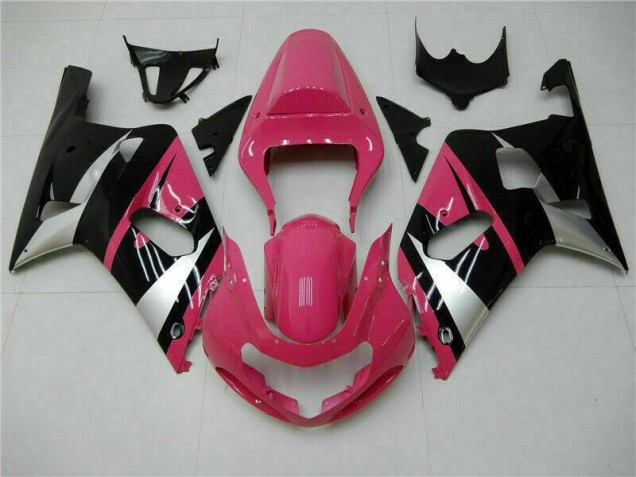 Carene Suzuki GSXR 600 / 750 K1 K2 K3 01-03 - Rosa Nero Carene Suzuki GSXR 600 / 750 K1 K2 K3 01-03 - Rosa Nero