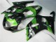 Carene Suzuki GSXR 600 / 750 K1 K2 K3 01-03 - Verde Nero Carene Suzuki GSXR 600 / 750 K1 K2 K3 01-03 - Verde Nero