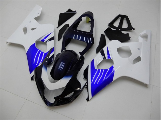 Carene Suzuki GSXR 600 / 750 K4 04-05 - Bianco Blu Carene Suzuki GSXR 600 / 750 K4 04-05 - Bianco Blu