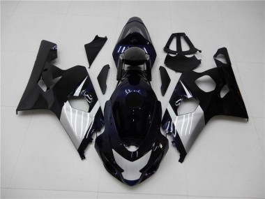 Carene Suzuki GSXR 600 / 750 K4 04-05 - Blu Argento