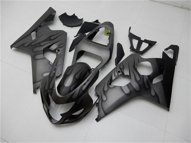 Carene Suzuki GSXR 600 / 750 K4 04-05 - Nero Grigio Carene Suzuki GSXR 600 / 750 K4 04-05 - Nero Grigio