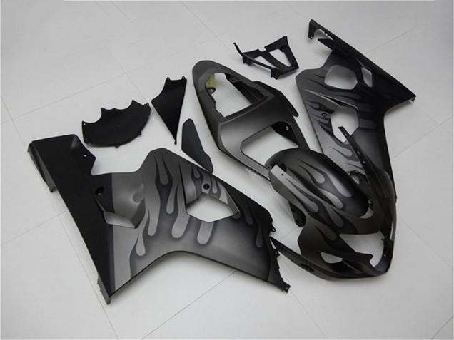 Carene Suzuki GSXR 600 / 750 K4 04-05 - Nero Grigio Carene Suzuki GSXR 600 / 750 K4 04-05 - Nero Grigio