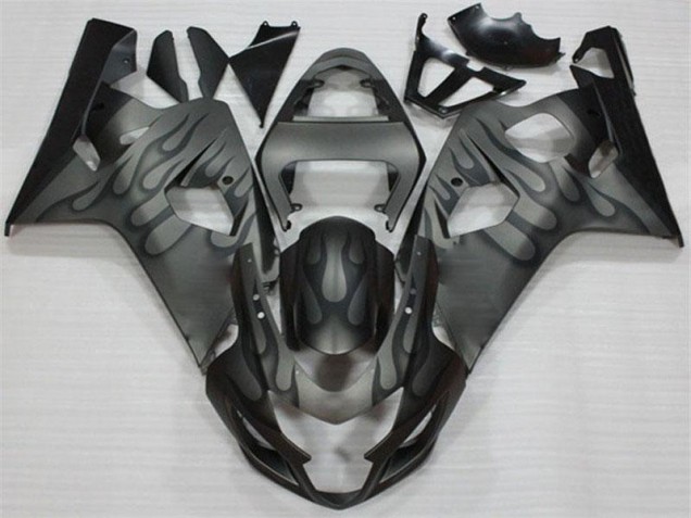 Carene Suzuki GSXR 600 / 750 K4 04-05 - Nero Grigio Carene Suzuki GSXR 600 / 750 K4 04-05 - Nero Grigio