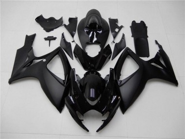 Carene Suzuki GSXR 600 / 750 K6 06-07 - Nero Opaco