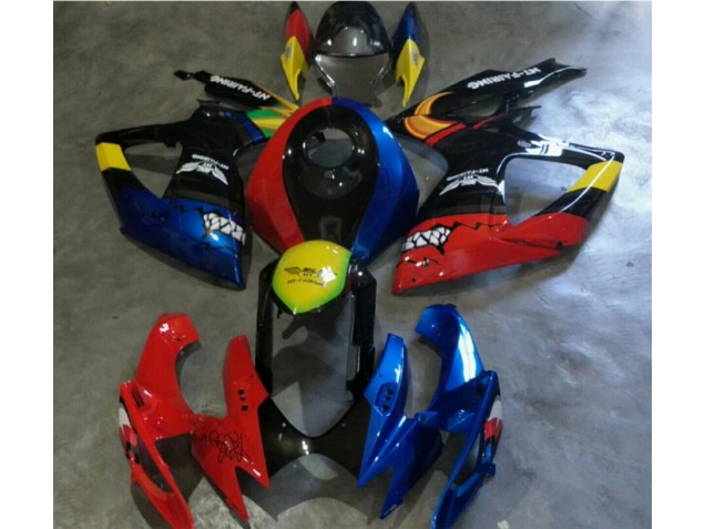 Carene Suzuki GSXR 600 / 750 K6 06-07 - Rosso Blu Carene Suzuki GSXR 600 / 750 K6 06-07 - Rosso Blu