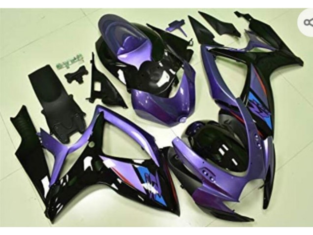 Carene Suzuki GSXR 600 / 750 K6 06-07 - Viola Nero Carene Suzuki GSXR 600 / 750 K6 06-07 - Viola Nero