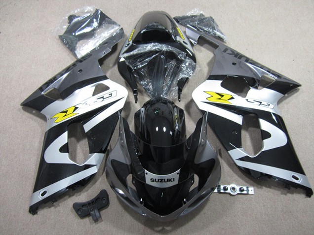 Carene Suzuki GSXR 600 K1 K2 K3 01-03 - Nero Bianco Carene Suzuki GSXR 600 K1 K2 K3 01-03 - Nero Bianco