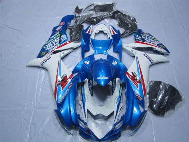 Carene Suzuki GSXR 600 K11 11-24 - Blu Bianco