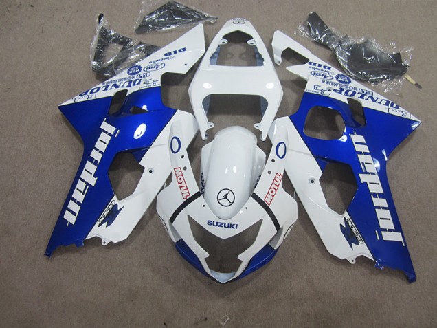 Carene Suzuki GSXR 600 K4 04-05 - Bianco Blu Motul Carene Suzuki GSXR 600 K4 04-05 - Bianco Blu Motul