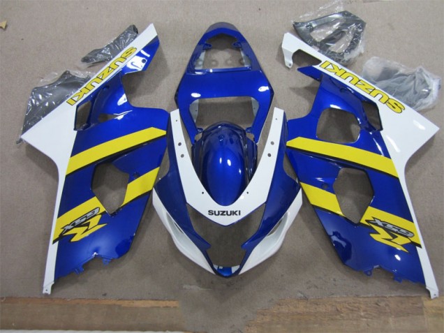 Carene Suzuki GSXR 600 K4 04-05 - Blu Bianco Giallo