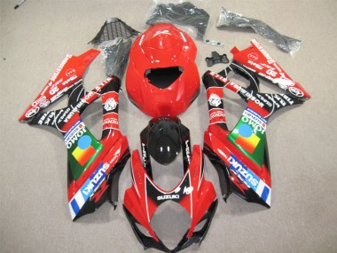 Carene Suzuki GSXR 600 K4 04-05 - Rosso Nero