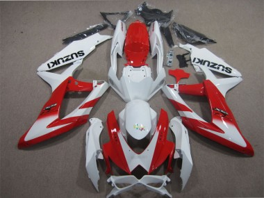 Carene Suzuki GSXR 600 K8 08-10 - Bianco Rosso