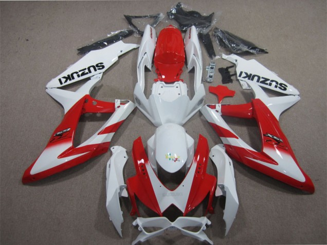 Carene Suzuki GSXR 600 K8 08-10 - Bianco Rosso
