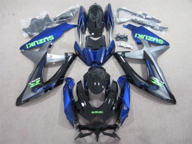 Carene Suzuki GSXR 600 K8 08-10 - Blu Verde Decal