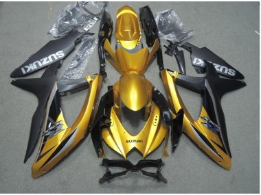 Carene Suzuki GSXR 600 K8 08-10 - Nero Oro