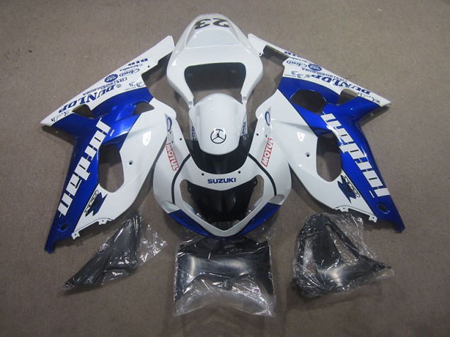 Carene Suzuki GSXR 750 K1 K2 K3 01-03 - Bianco Blu Motul Carene Suzuki GSXR 750 K1 K2 K3 01-03 - Bianco Blu Motul