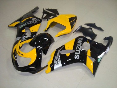 Carene Suzuki GSXR 750 K1 K2 K3 01-03 - Giallo Nero