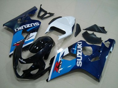 Carene Suzuki GSXR 750 K4 04-05 - Blu Bianco