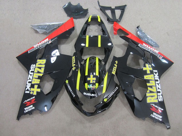 Carene Suzuki GSXR 750 K4 04-05 - Nero Giallo Rizla Carene Suzuki GSXR 750 K4 04-05 - Nero Giallo Rizla