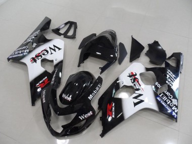 Carene Suzuki GSXR 750 K4 04-05 - Nero West