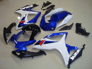 Carene Suzuki GSXR 750 K6 06-07 - Blu Bianco Nero