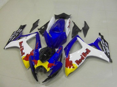 Carene Suzuki GSXR 750 K6 06-07 - Blu Bianco Red Bull