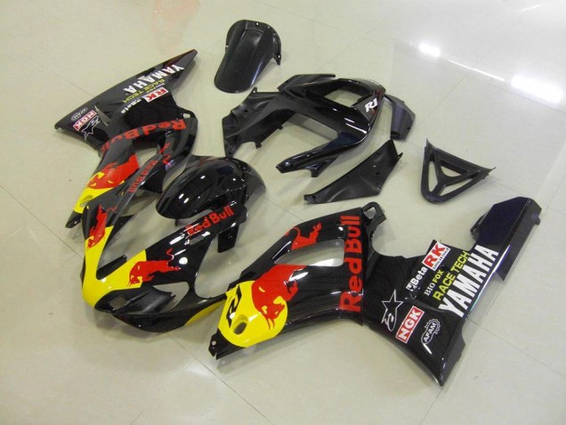 Carene Yamaha R1 00-01 - Nero Red Bull Carene Yamaha R1 00-01 - Nero Red Bull