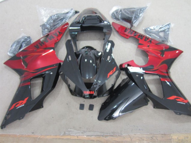 Carene Yamaha R1 00-01 - Nero Rosso Carene Yamaha R1 00-01 - Nero Rosso