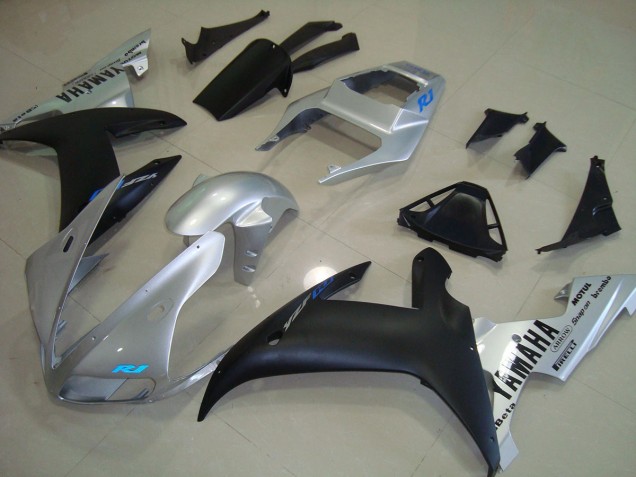 Carene Yamaha R1 02-03 - Argento Blu Carene Yamaha R1 02-03 - Argento Blu