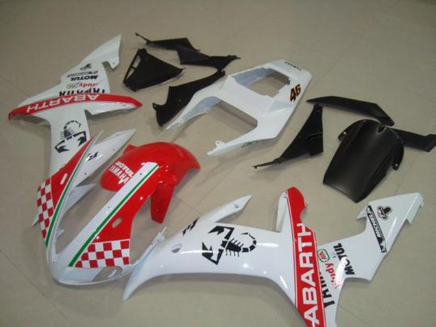 Carene Yamaha R1 02-03 - Rosso Bianco Bandiera Carene Yamaha R1 02-03 - Rosso Bianco Bandiera
