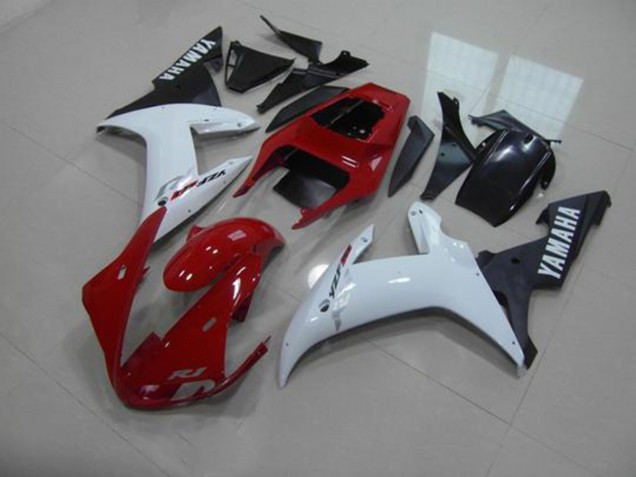 Carene Yamaha R1 02-03 - Rosso Bianco Nero Carene Yamaha R1 02-03 - Rosso Bianco Nero