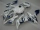Carene Yamaha R1 04-06 - Bianco Blu Fiamma Carene Yamaha R1 04-06 - Bianco Blu Fiamma