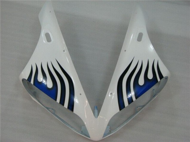 Carene Yamaha R1 04-06 - Bianco Blu Fiamma Carene Yamaha R1 04-06 - Bianco Blu Fiamma