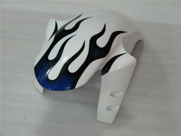 Carene Yamaha R1 04-06 - Bianco Blu Fiamma Carene Yamaha R1 04-06 - Bianco Blu Fiamma