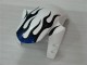 Carene Yamaha R1 04-06 - Bianco Blu Fiamma Carene Yamaha R1 04-06 - Bianco Blu Fiamma