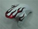 Carene Yamaha R1 04-06 - Bianco Rosso Fiamma Carene Yamaha R1 04-06 - Bianco Rosso Fiamma