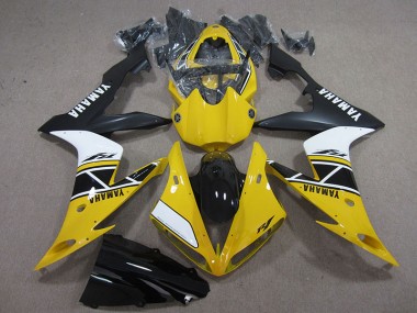 Carene Yamaha R1 04-06 - Giallo Bianco Nero