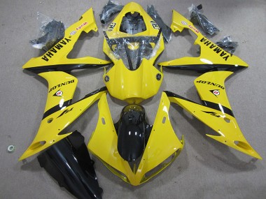 Carene Yamaha R1 04-06 - Giallo Dunlop
