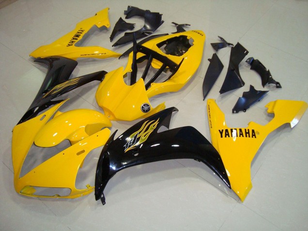 Carene Yamaha R1 04-06 - Giallo Nero Fiamma Carene Yamaha R1 04-06 - Giallo Nero Fiamma